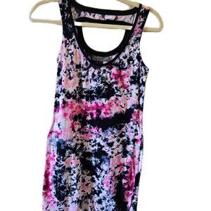 Zac Posen for Target Tie-Dyed Keyhole Bodycon Mini Dress Size Small